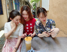 將圖片載入圖庫檢視器 Ｒ露腿叢林印花一片裙
